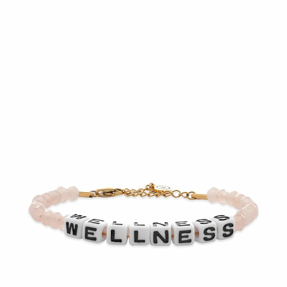 Sporty & Rich Wellness Pearl & Bead Bracelet