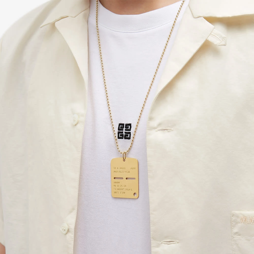1017 ALYX 9SM Military Tag Necklace - Image 4