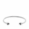 Alexander McQueen Thin Twin Skull Bracelet