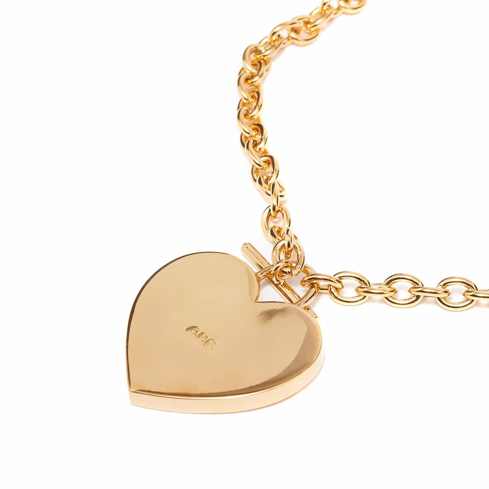 A.P.C. Heart Logo Necklace - Image 3