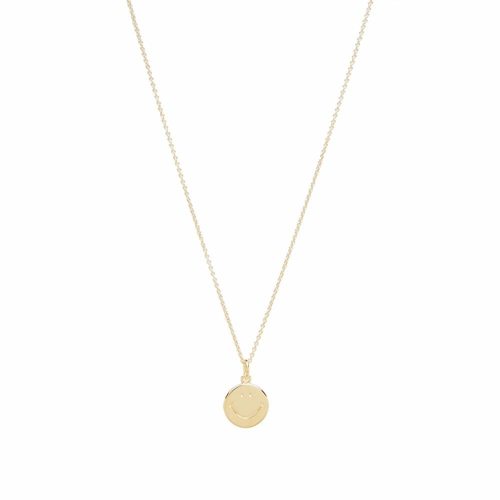 Needles Smiley Gold Plated Pendant