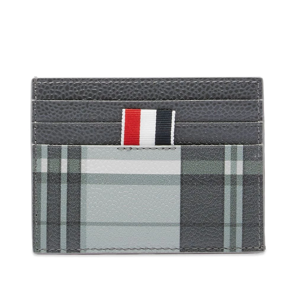 Thom Browne Madras Check Card Holder - Image 2
