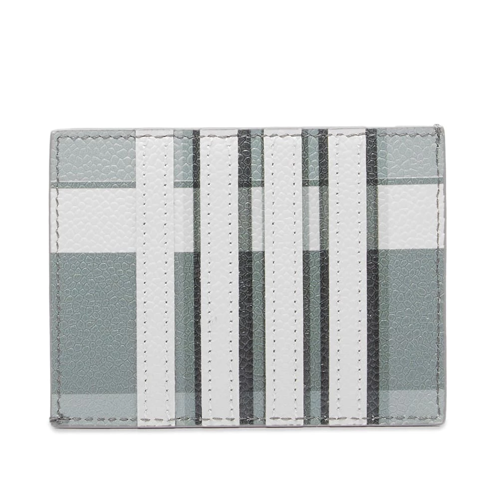 Thom Browne Madras Check Card Holder