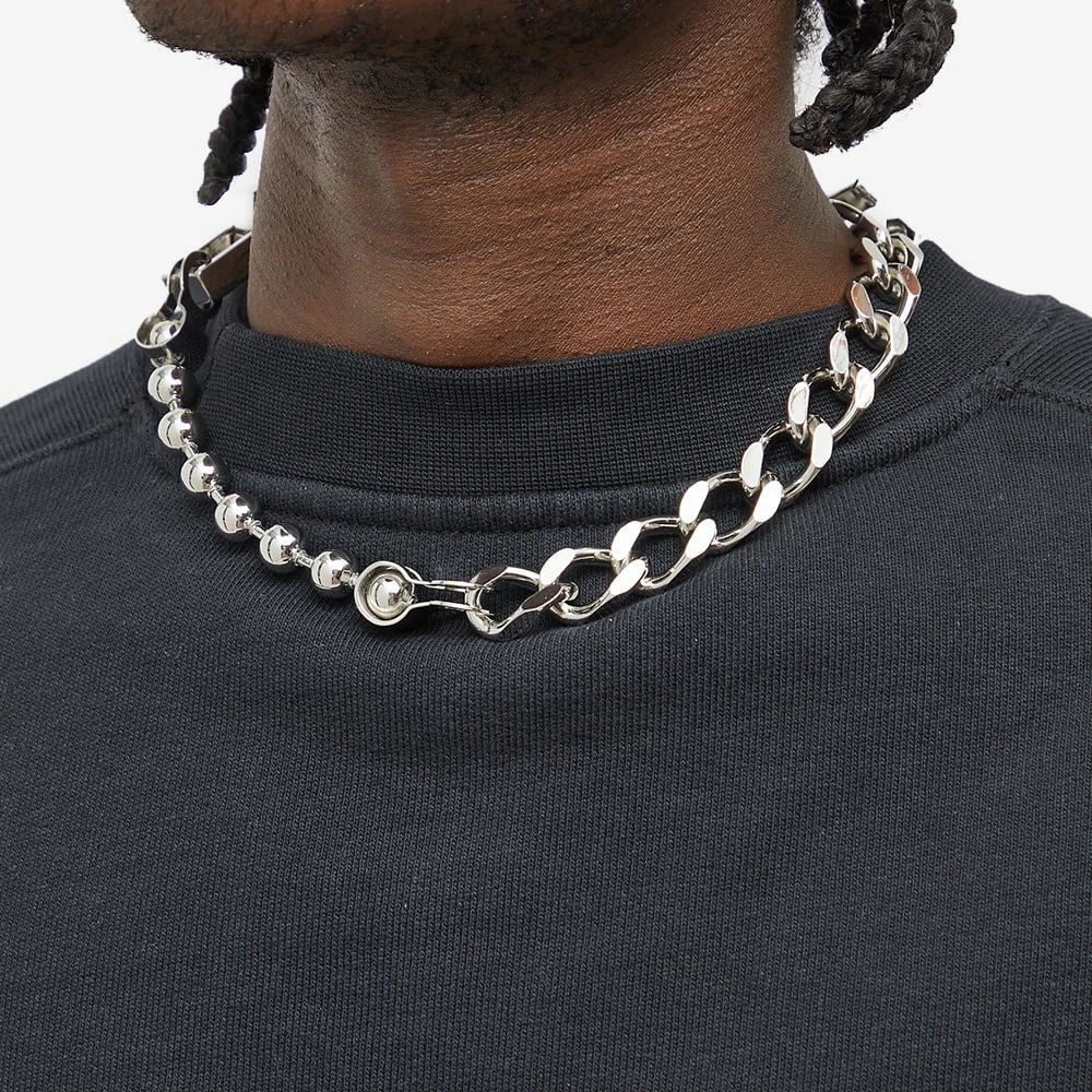 Heron Preston Multichain Square Necklace - Image 3