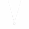 Le Gramme Slick Circle Pendant Necklace