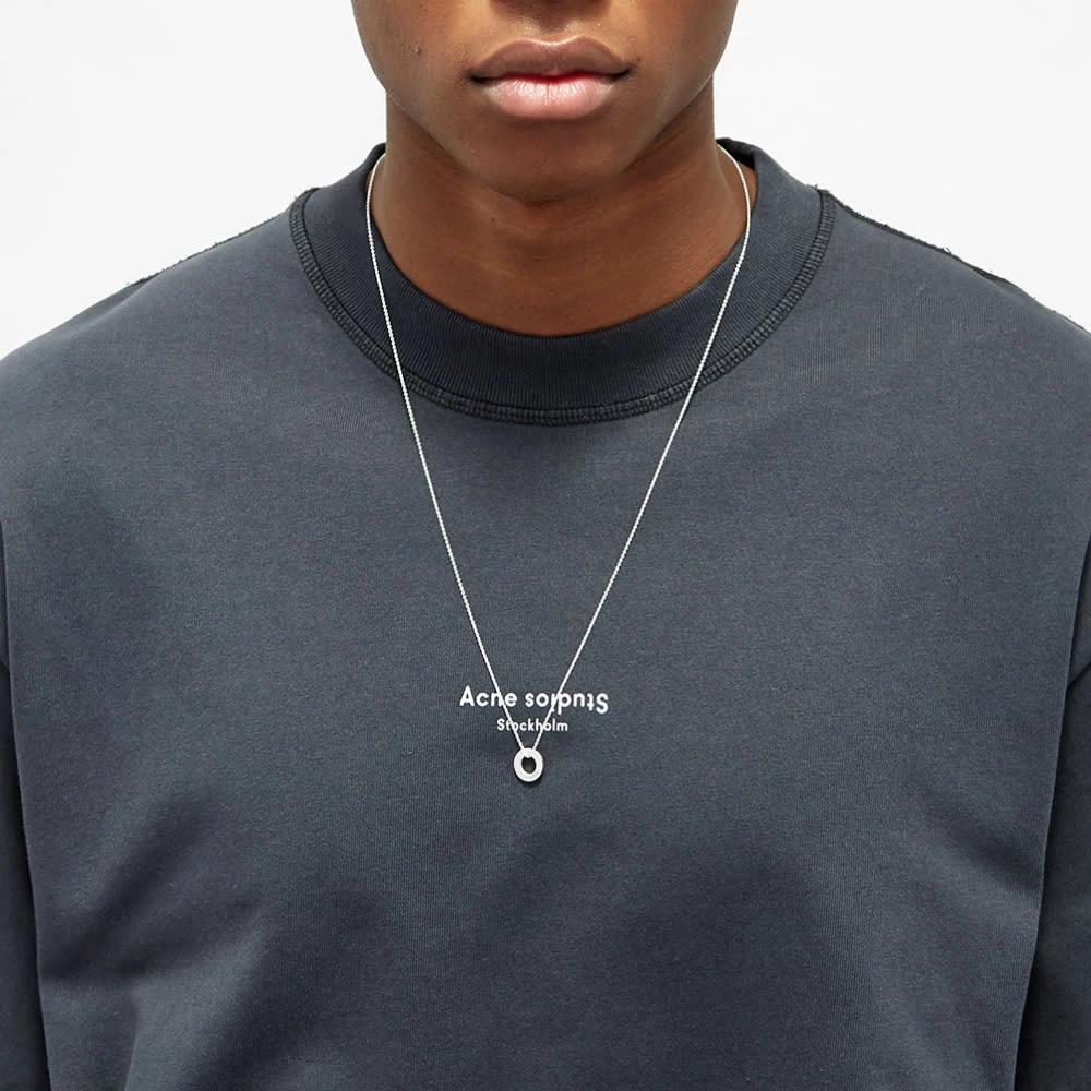 Le Gramme Slick Circle Pendant Necklace - Image 3