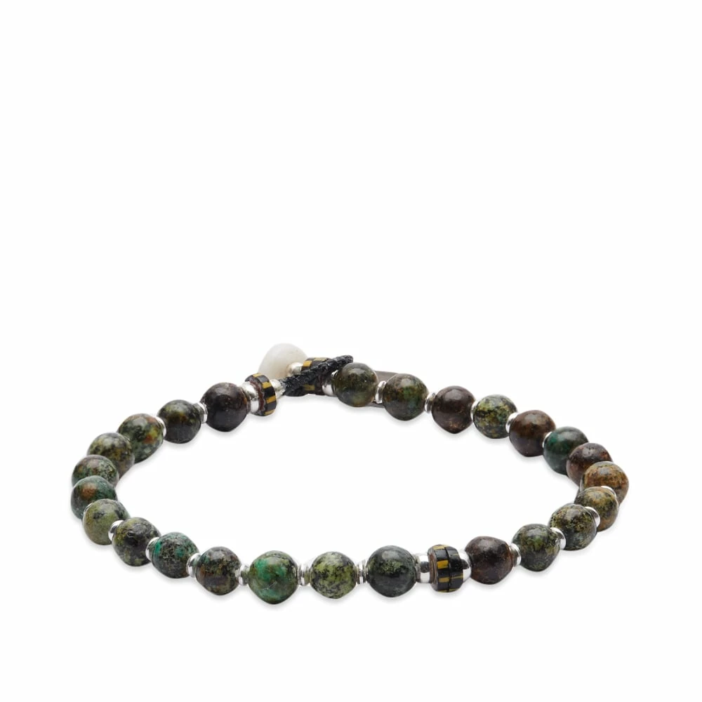 Mikia 6mm Beaded Stone Bracelet