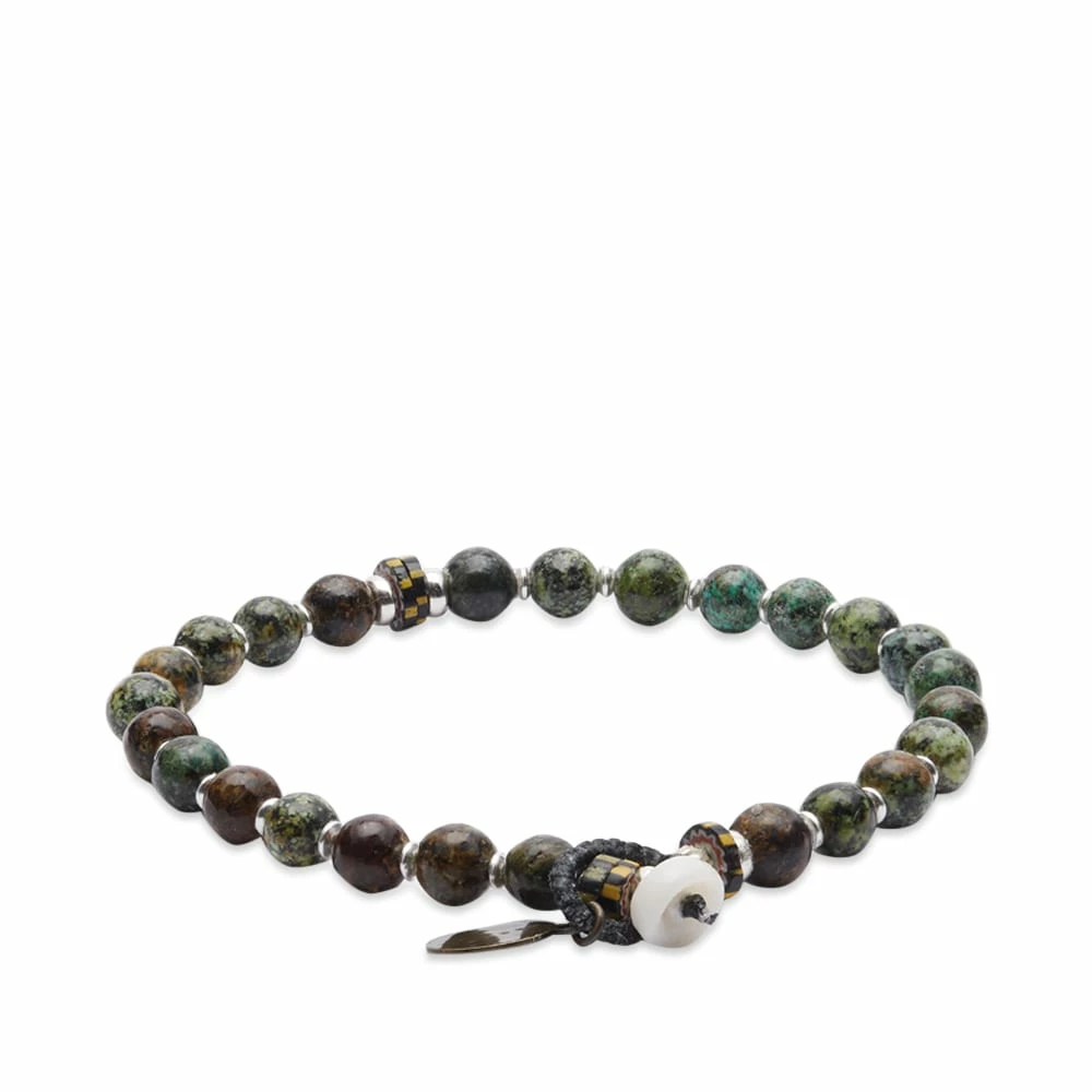 Mikia 6mm Beaded Stone Bracelet - Image 2