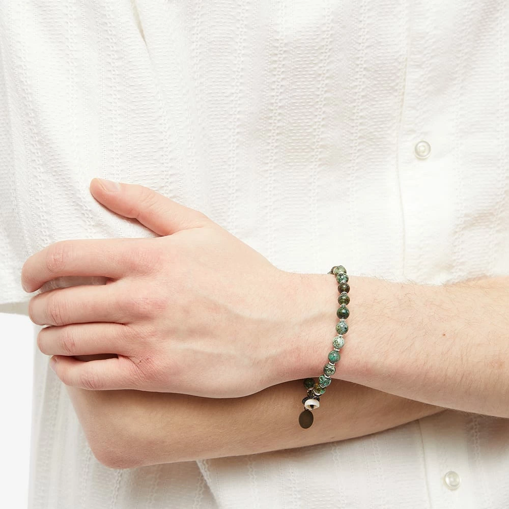 Mikia 6mm Beaded Stone Bracelet - Image 4