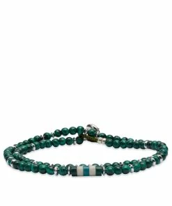 Mikia Double-Wrap Beaded Bracelet