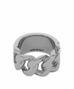 Alexander McQueen Chain Detail Ring