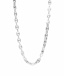 Maple Chain Link Necklace 7mm 50cm
