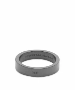 Le Gramme 3g Polished Ceramic Ribbon Ring