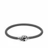 Alexander McQueen Rubber Cord Skull Bracelet