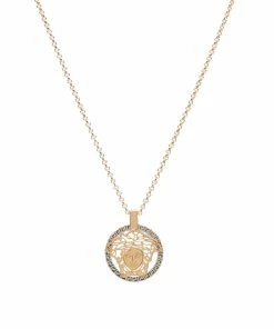 Versace Medusa Medallion Necklace