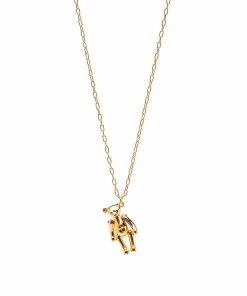 Ambush Teddy Bear Charm Necklace