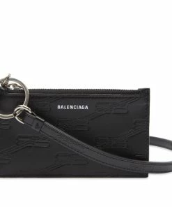 Balenciaga BB Logo Card Holder On Chain