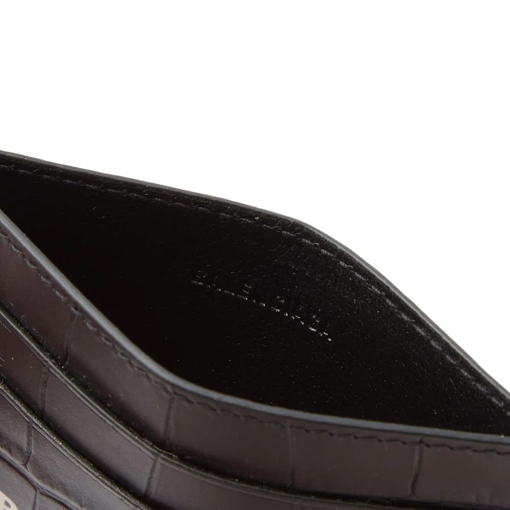 Balenciaga Croc Embossed Logo Card Holder - Image 4