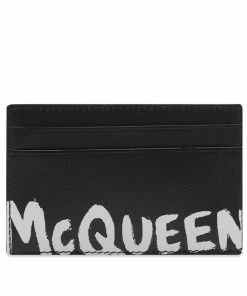 Alexander McQueen Graffiti Card Holder