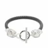 Alexander McQueen T-Bar Skull Bracelet