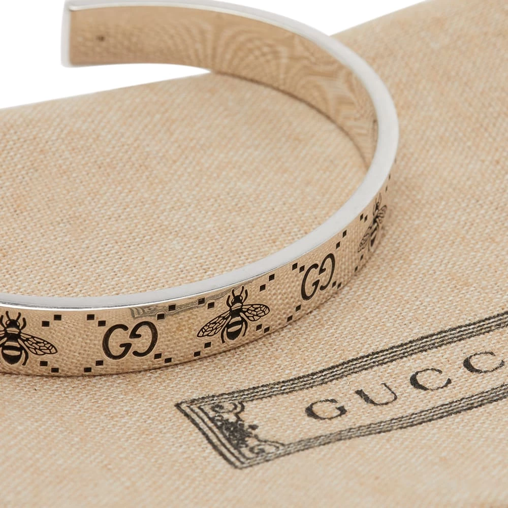 Gucci Jewellery Bee Motif Bangle Bracelet - Image 3