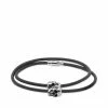Alexander McQueen Double Wrap Skull Bracelet