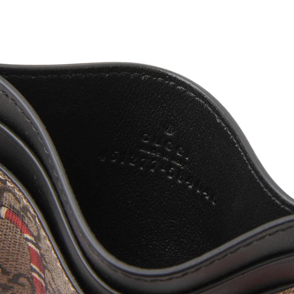 Gucci GG Supreme Snake Card Holder - Image 4