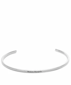 Maison Margiela Slim Text Logo Bangle