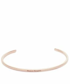 Maison Margiela Slim Text Logo Bangle