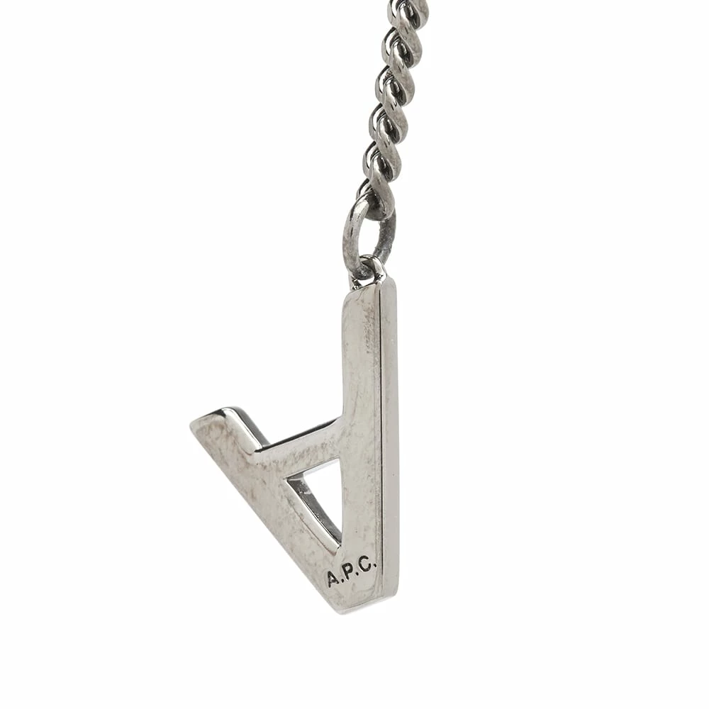 A.P.C. Logo A Necklace - Image 3