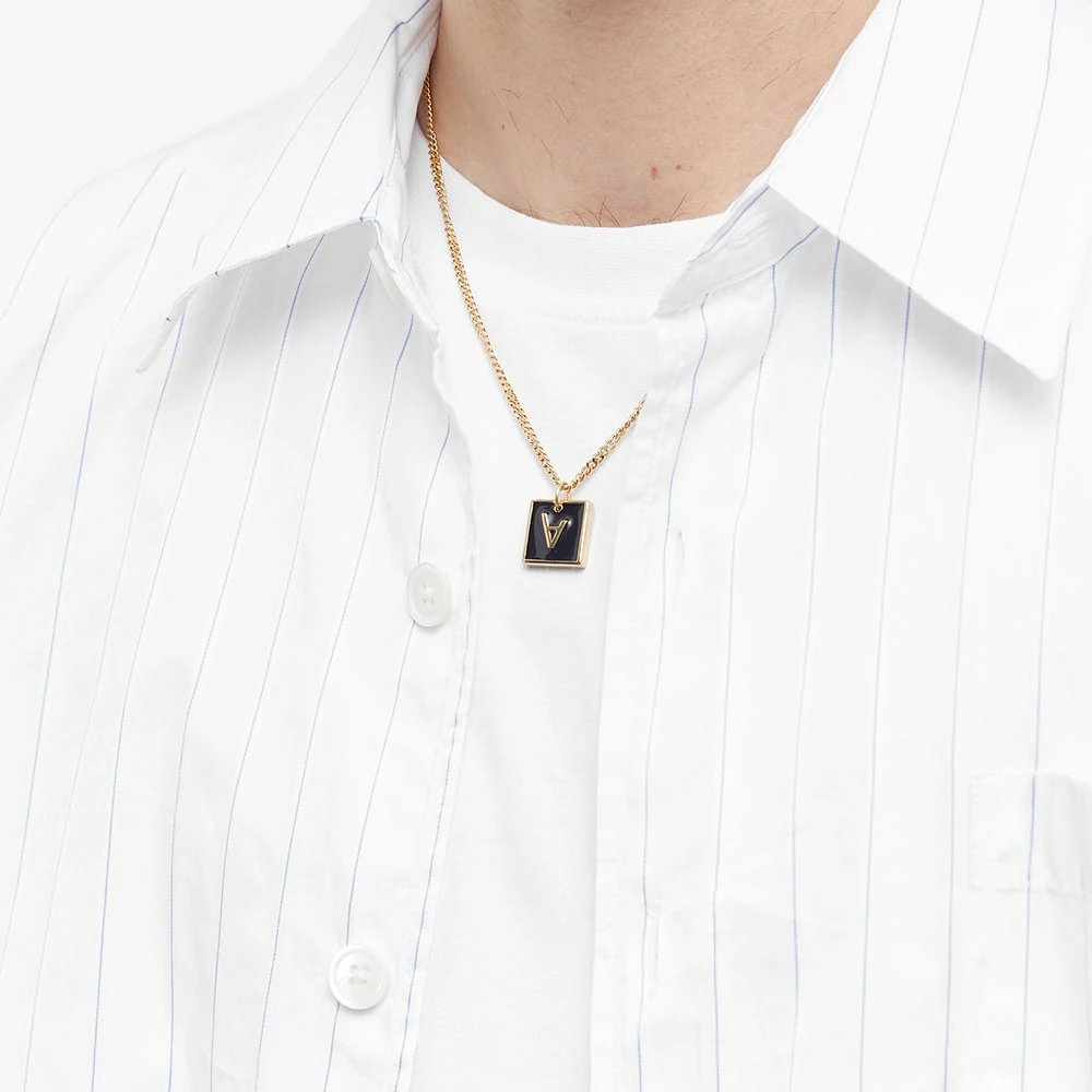 A.P.C. A Plaque Necklace - Image 5