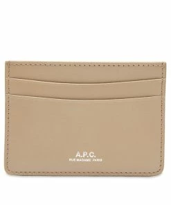 A.P.C. A.P.C Andre Smooth Leather Card Holder