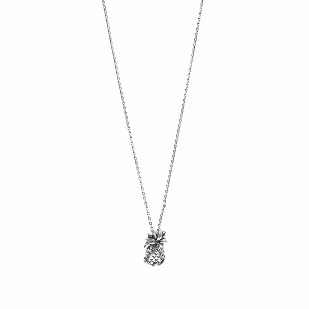 Saint Laurent Pineapple Pendant Necklace