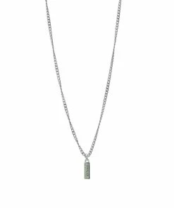 Gucci Jewellery Gucci Tag Gourmette Pendant Necklace