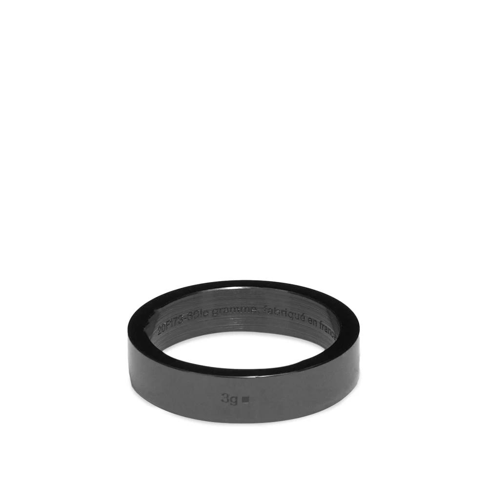 Le Gramme 3g Polished Ceramic Ring