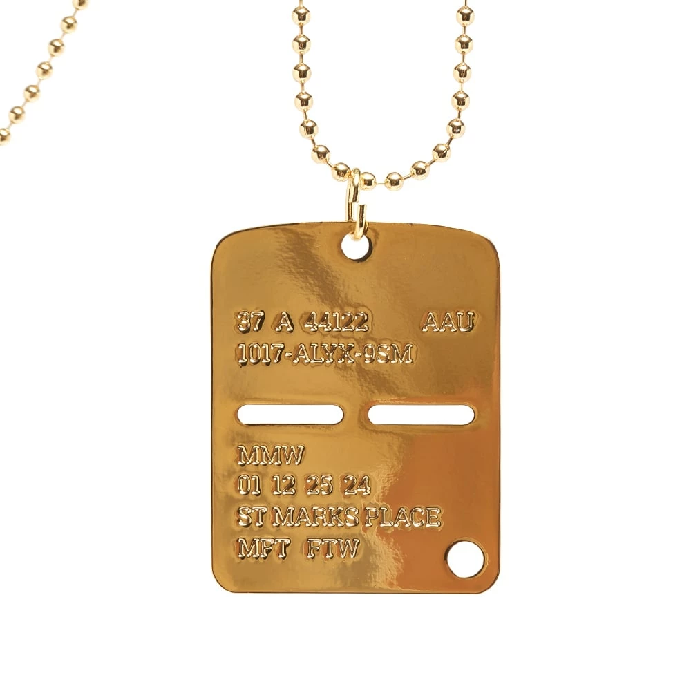 1017 ALYX 9SM Military Tag Necklace - Image 2