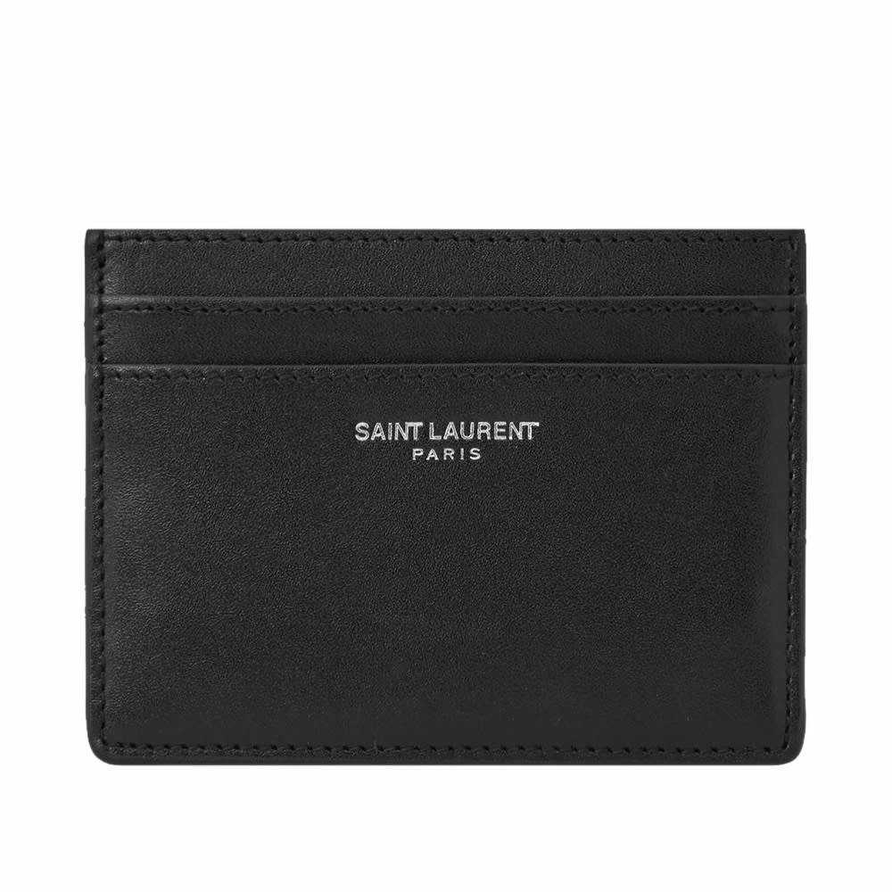 Saint Laurent Leather Card Holder