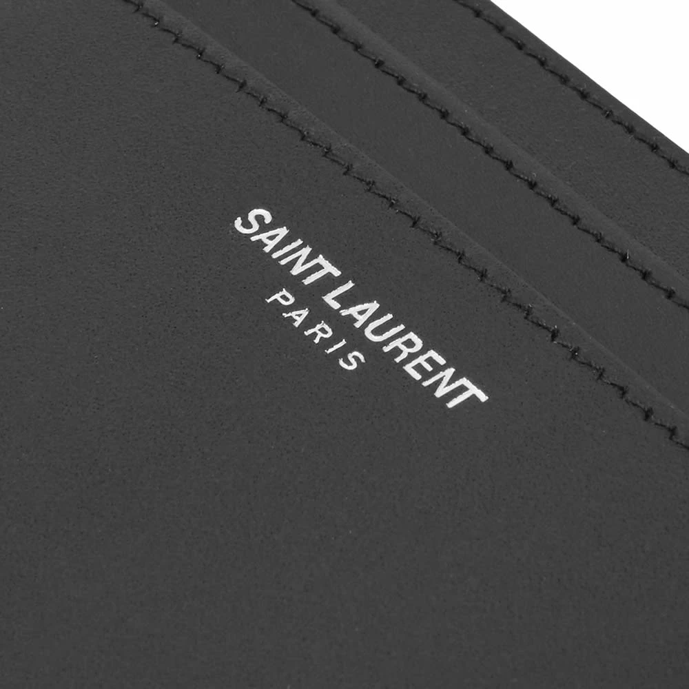 Saint Laurent Leather Card Holder - Image 3