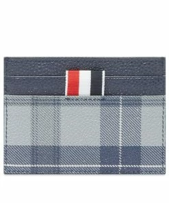 Thom Browne Tartan Card Holder