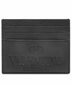 Valentino Embossed Card Holder
