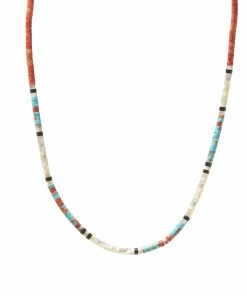 Mikia Heishi Beads Necklace